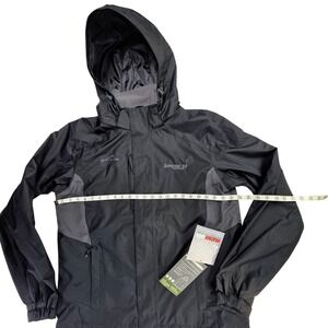 Eddie Bauer Weatheredge Waterproof Breathable Hooded Full Zip Jacket L New Tags